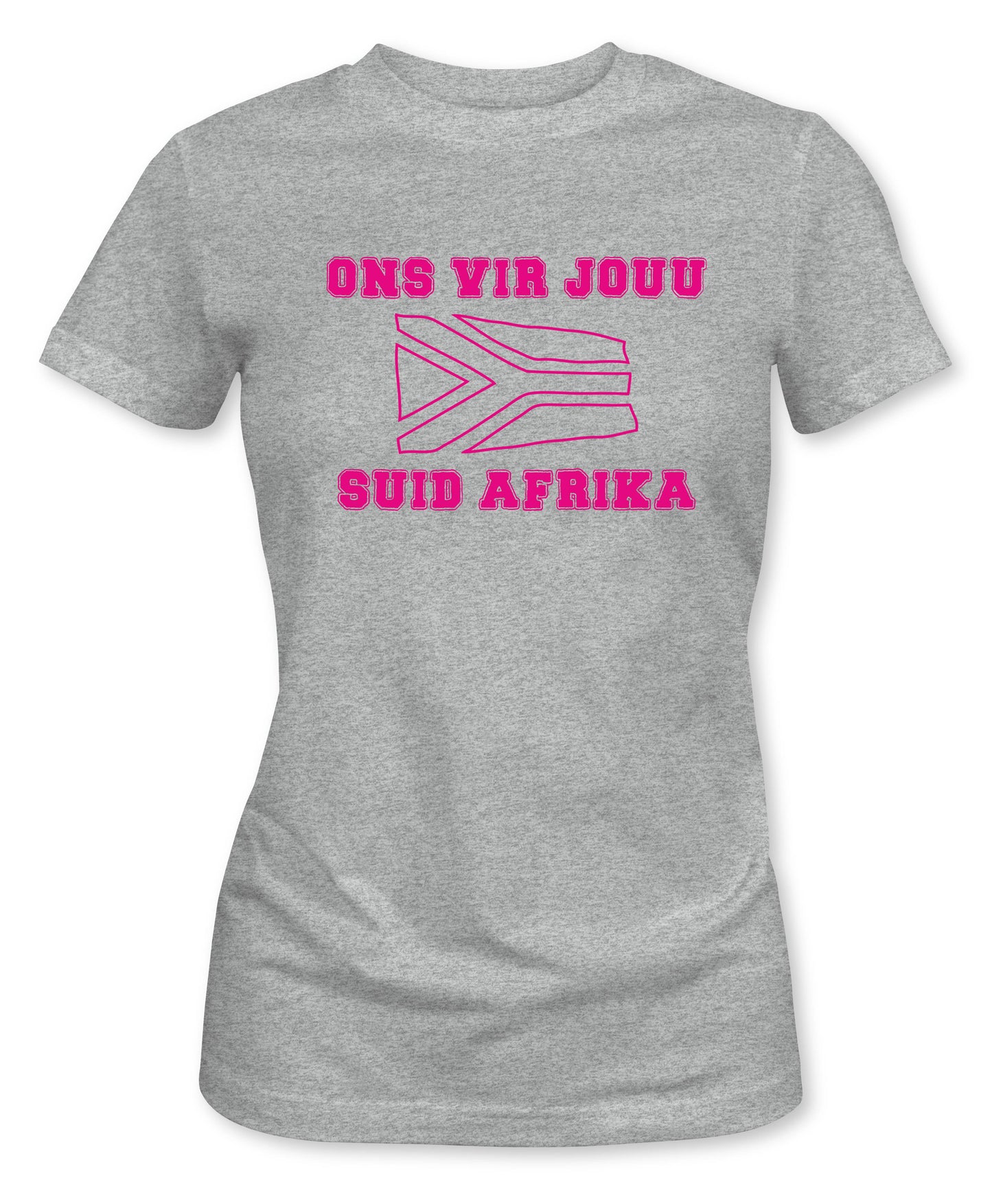 Ladies Fit Ons Vir Jou South Africa T-Shirt