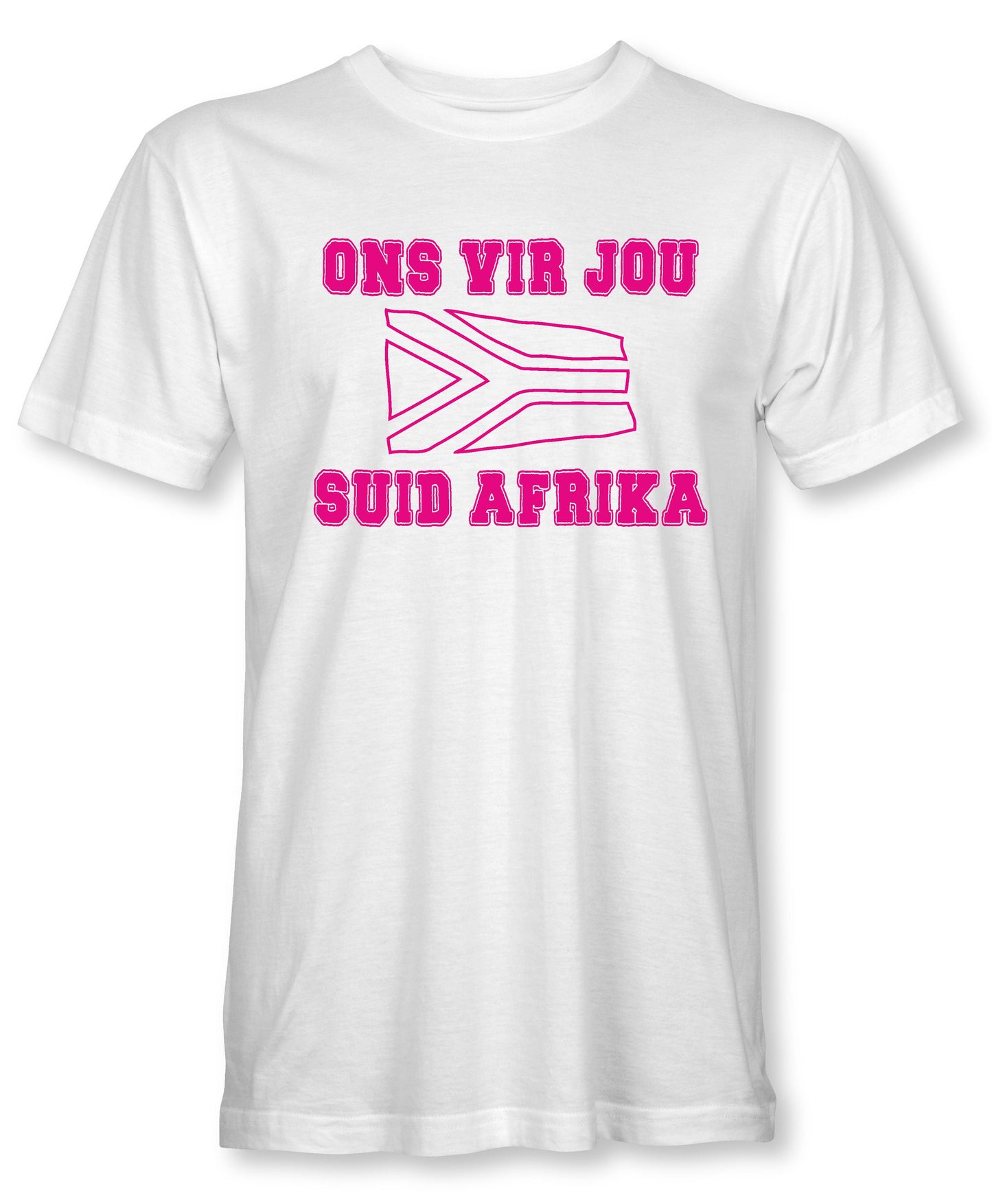 Unisex Fit Ons Vir Jou Suid Afrika T-Shirt