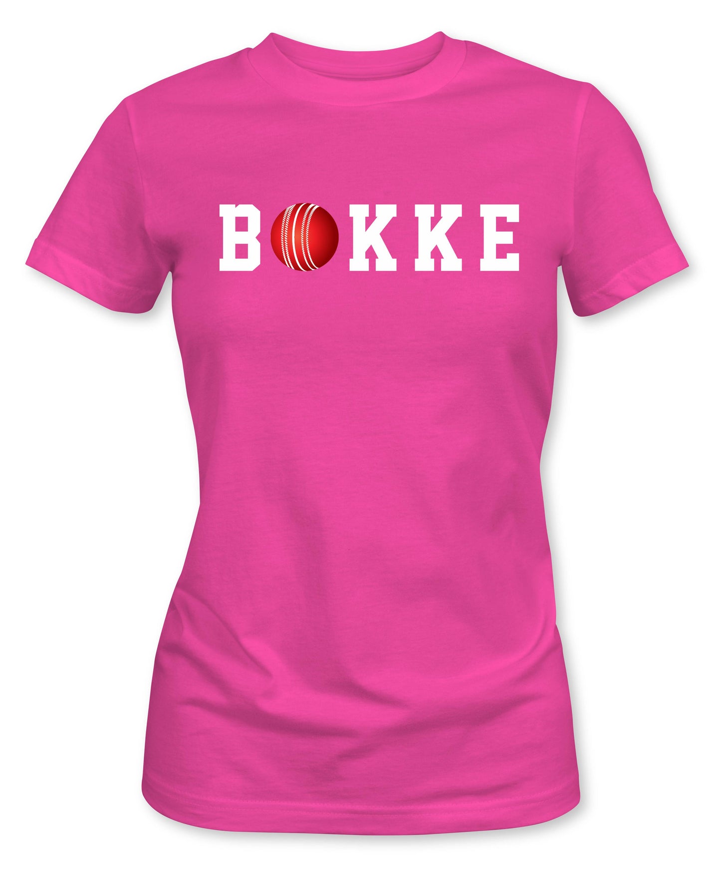 Ladies Fit Bokke Cricket T-Shirt
