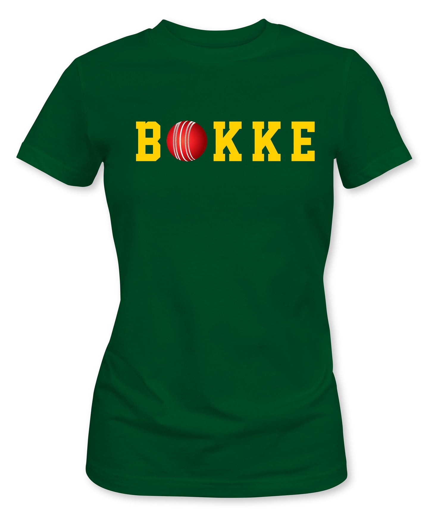 Ladies Fit Bokke Cricket T-Shirt