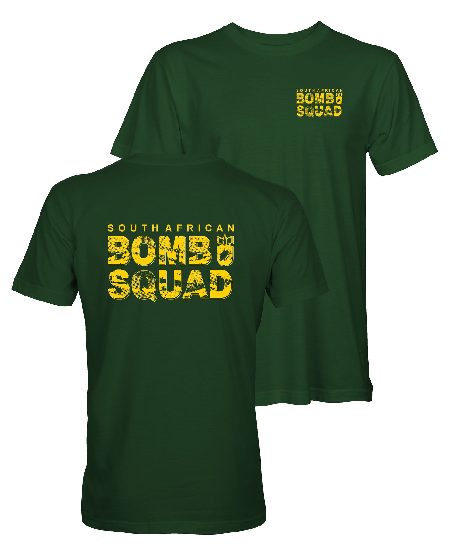 Mens Bomb Squad Dual Print Rugby T-Shirt