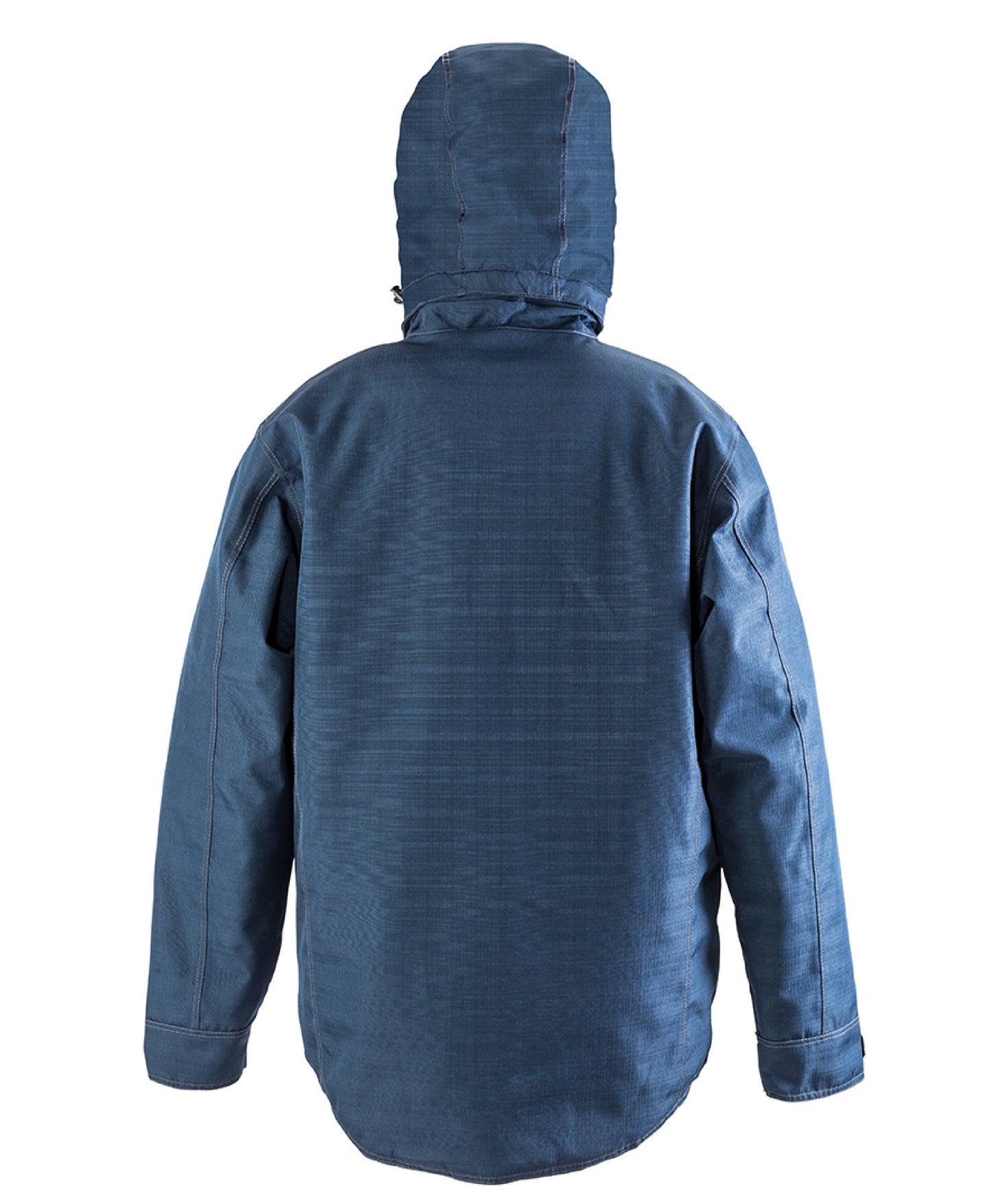 Unisex Padded Denim Textured Waterproof Embroidered Jacket