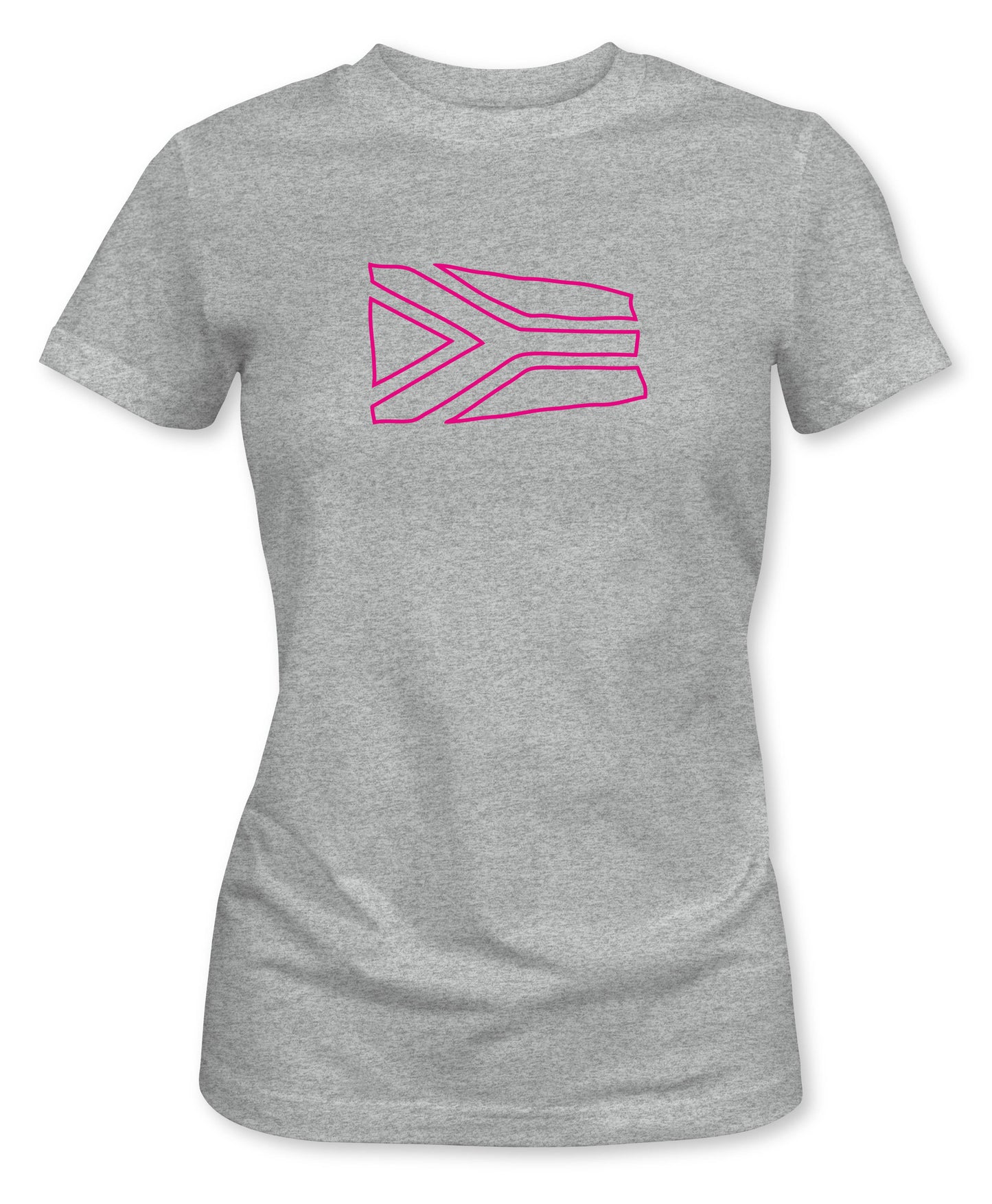 Ladies Fit Arty South African Flag T-Shirt