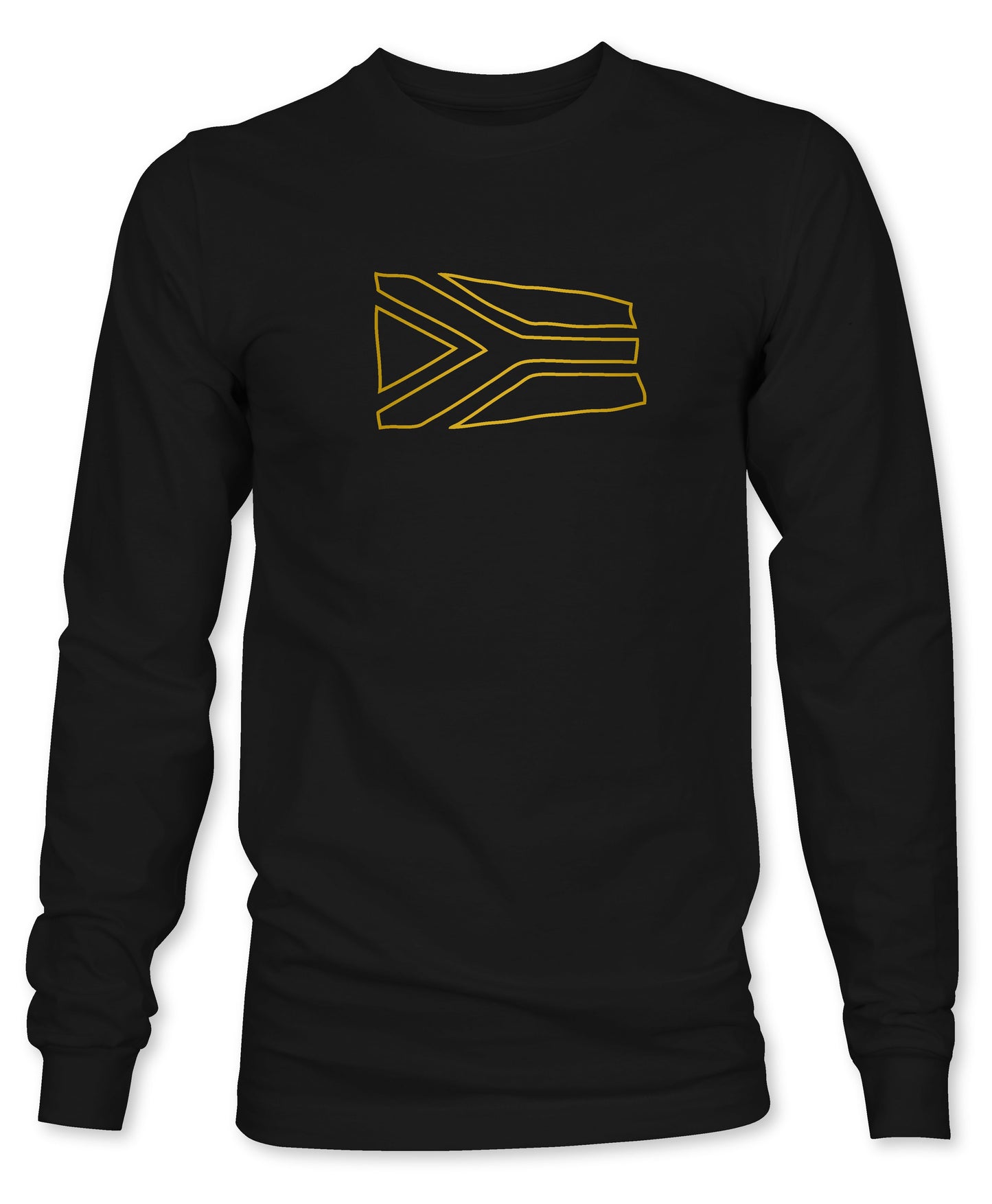 Unisex / Mens Arty South African Flag Long Sleeve T-Shirt