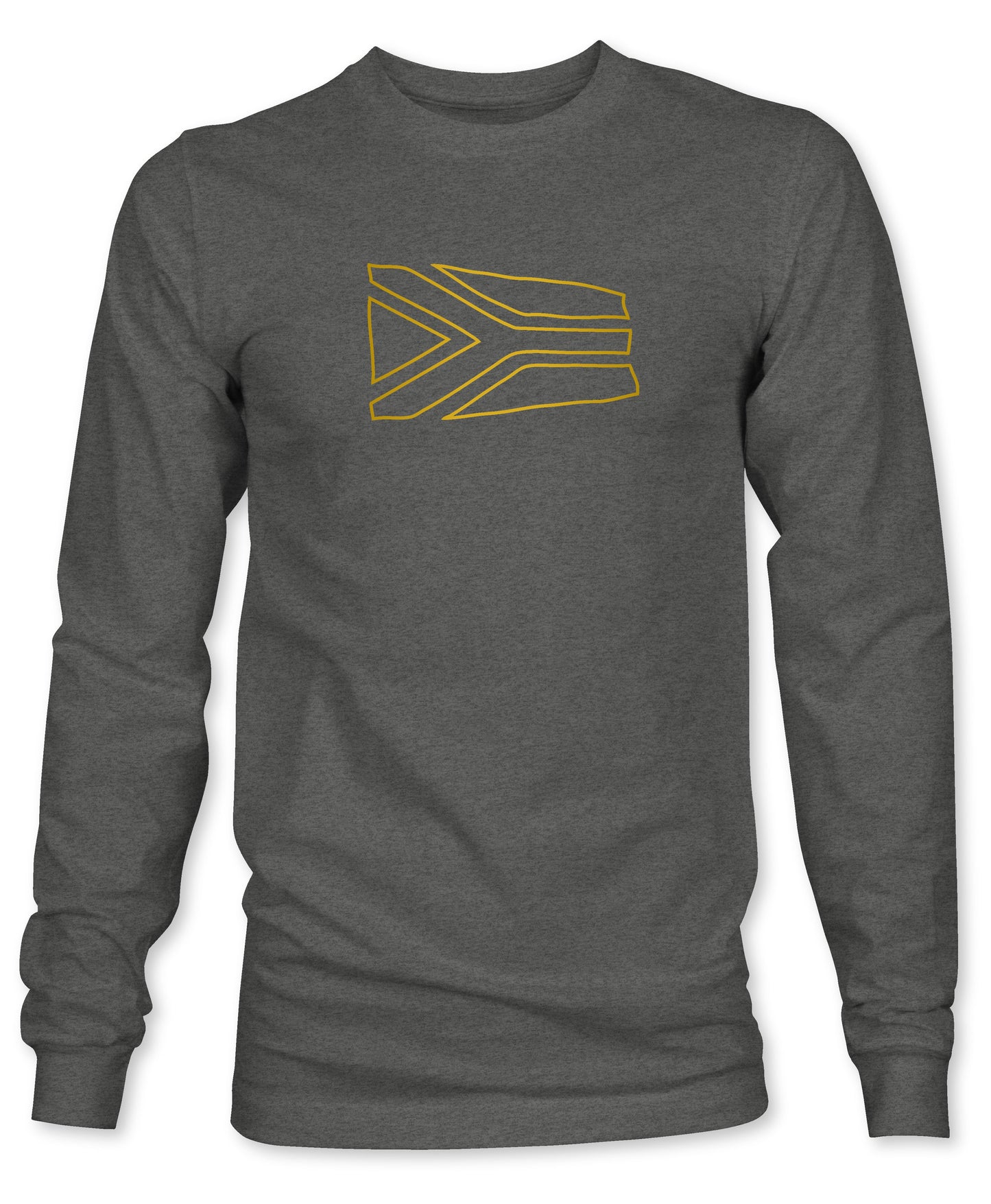 Unisex / Mens Arty South African Flag Long Sleeve T-Shirt