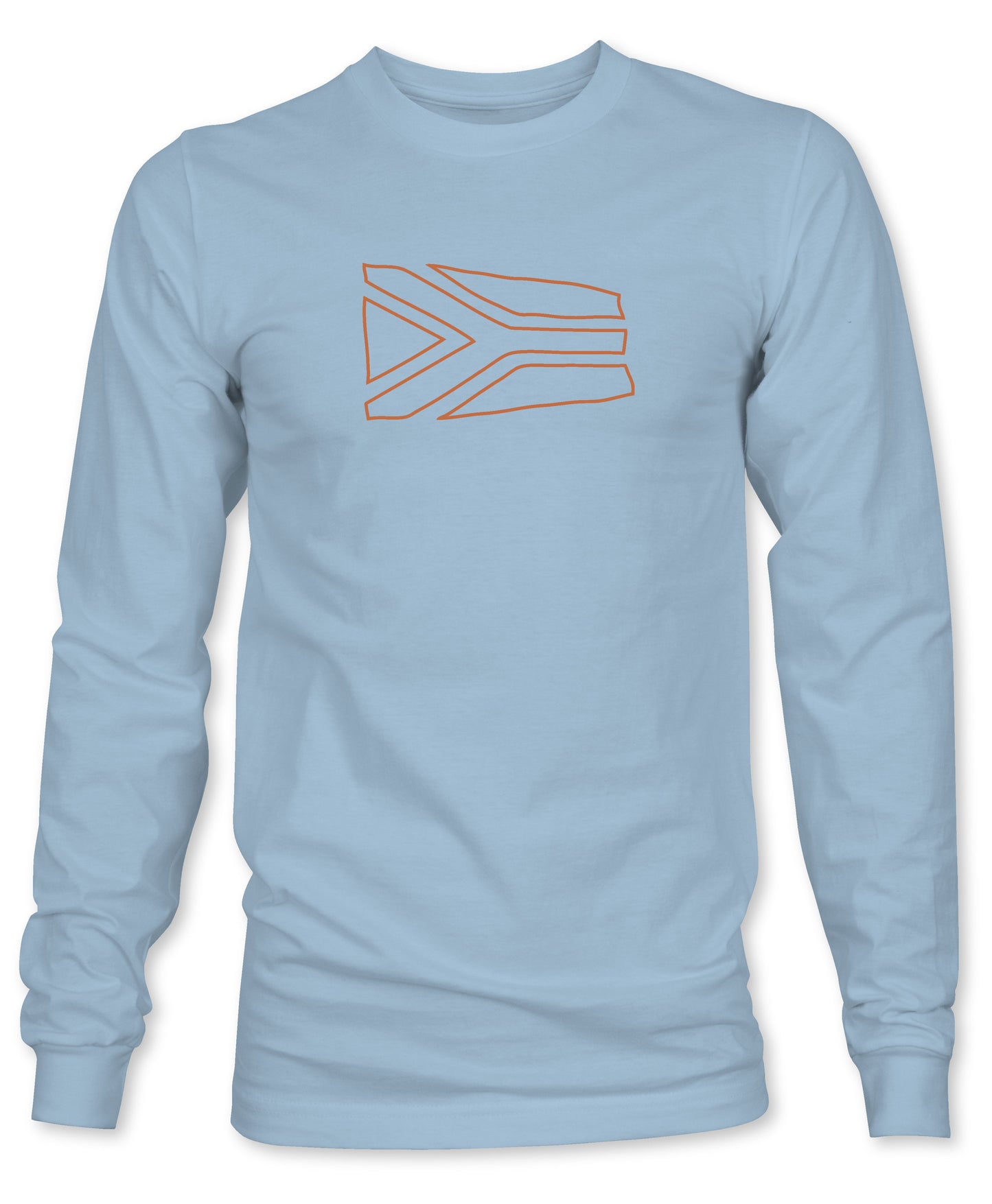Unisex / Mens Arty South African Flag Long Sleeve T-Shirt
