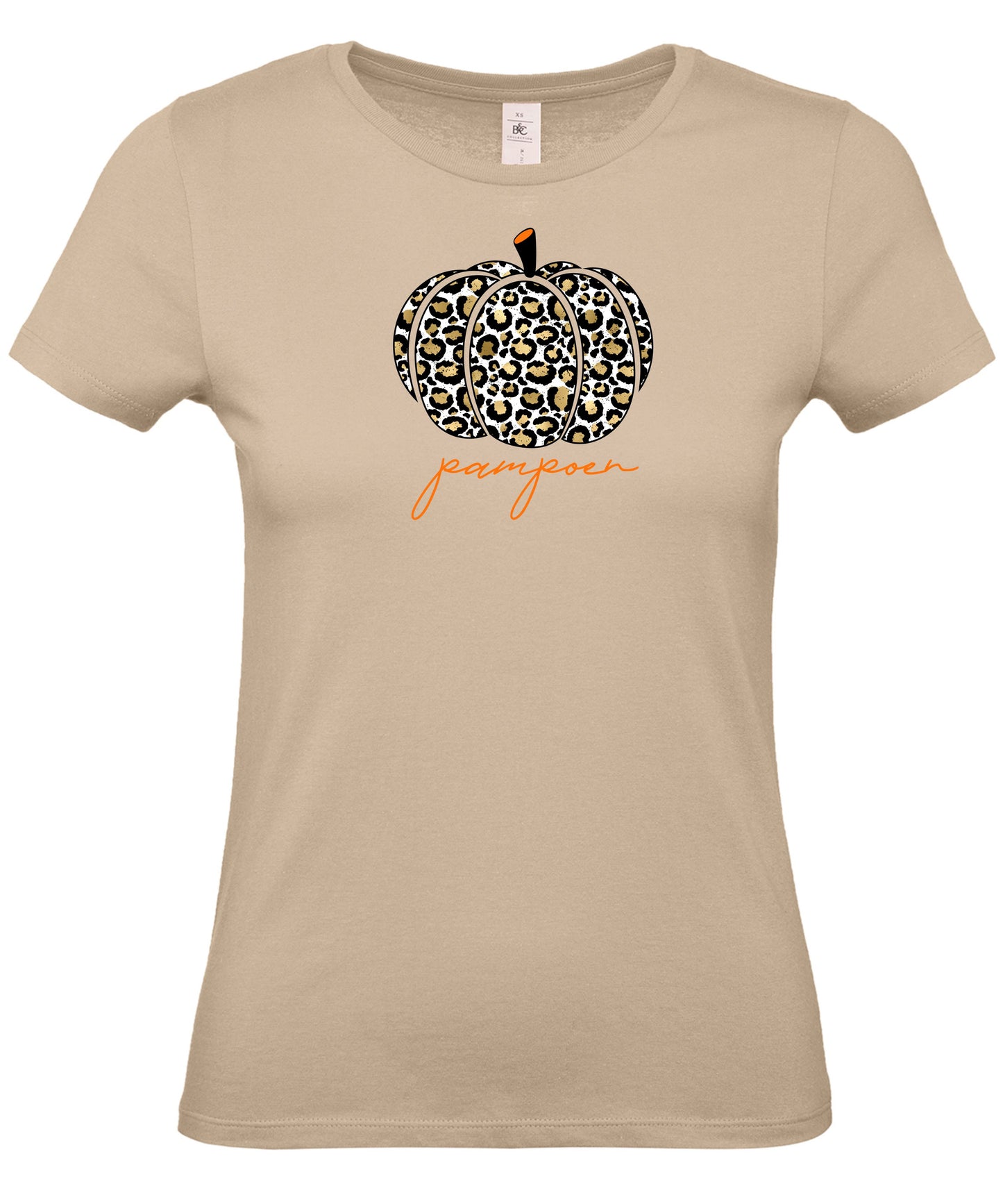 Ladies Fit Pumpkin / Pampoen Pattern T-Shirt