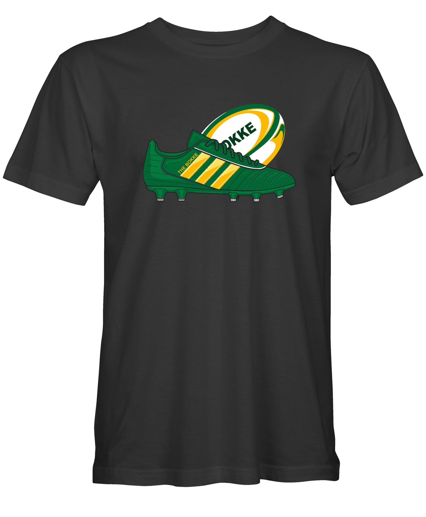 South African Rugby Boot & Ball T-Shirt