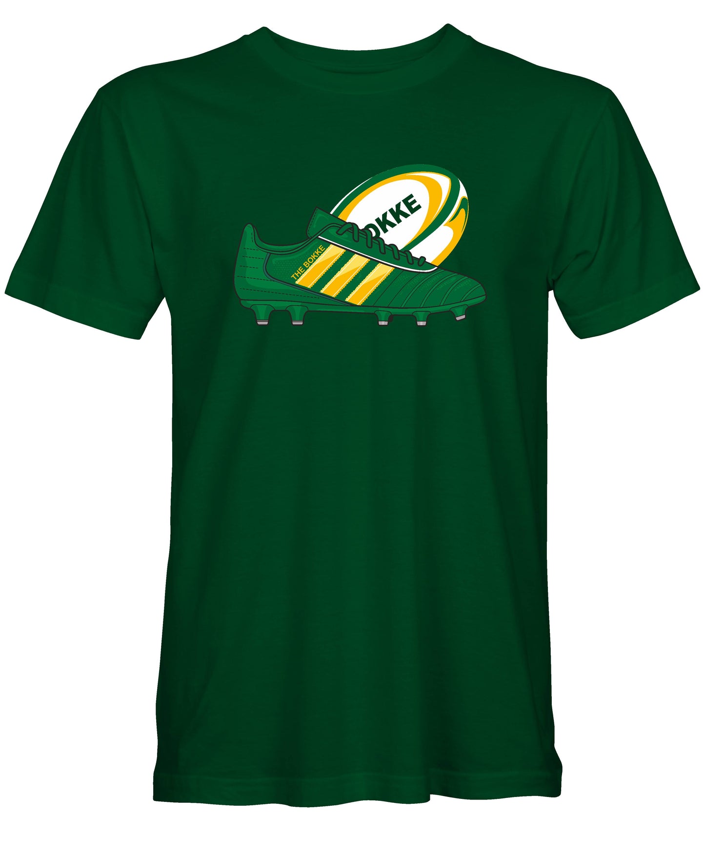 South African Rugby Boot & Ball T-Shirt