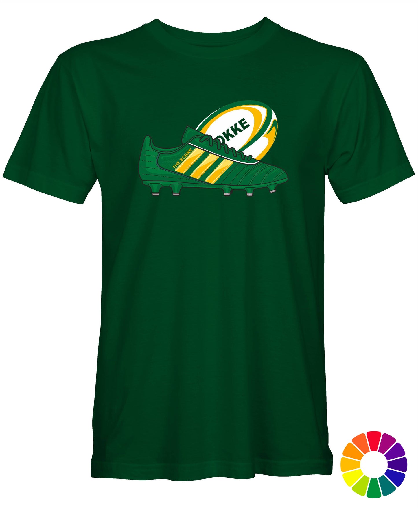 South African Rugby Boot & Ball T-Shirt