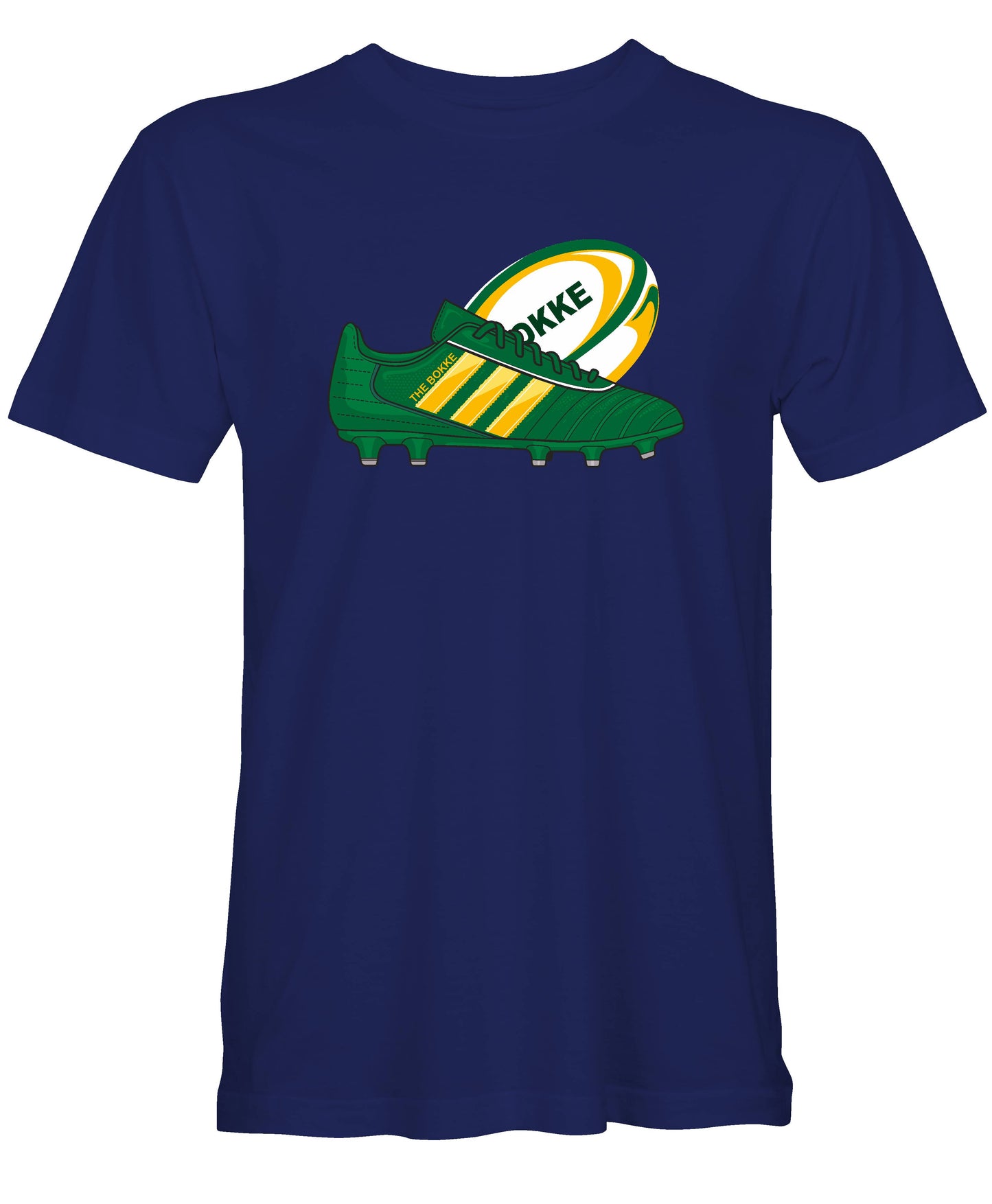 South African Rugby Boot & Ball T-Shirt