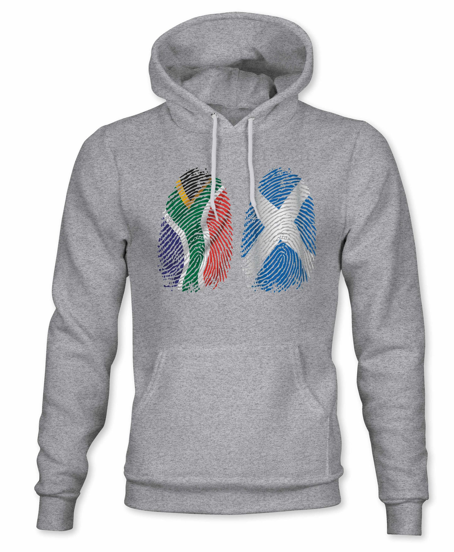 Unisex SA/SCOTLAND Dual Fingerprints Hoodie