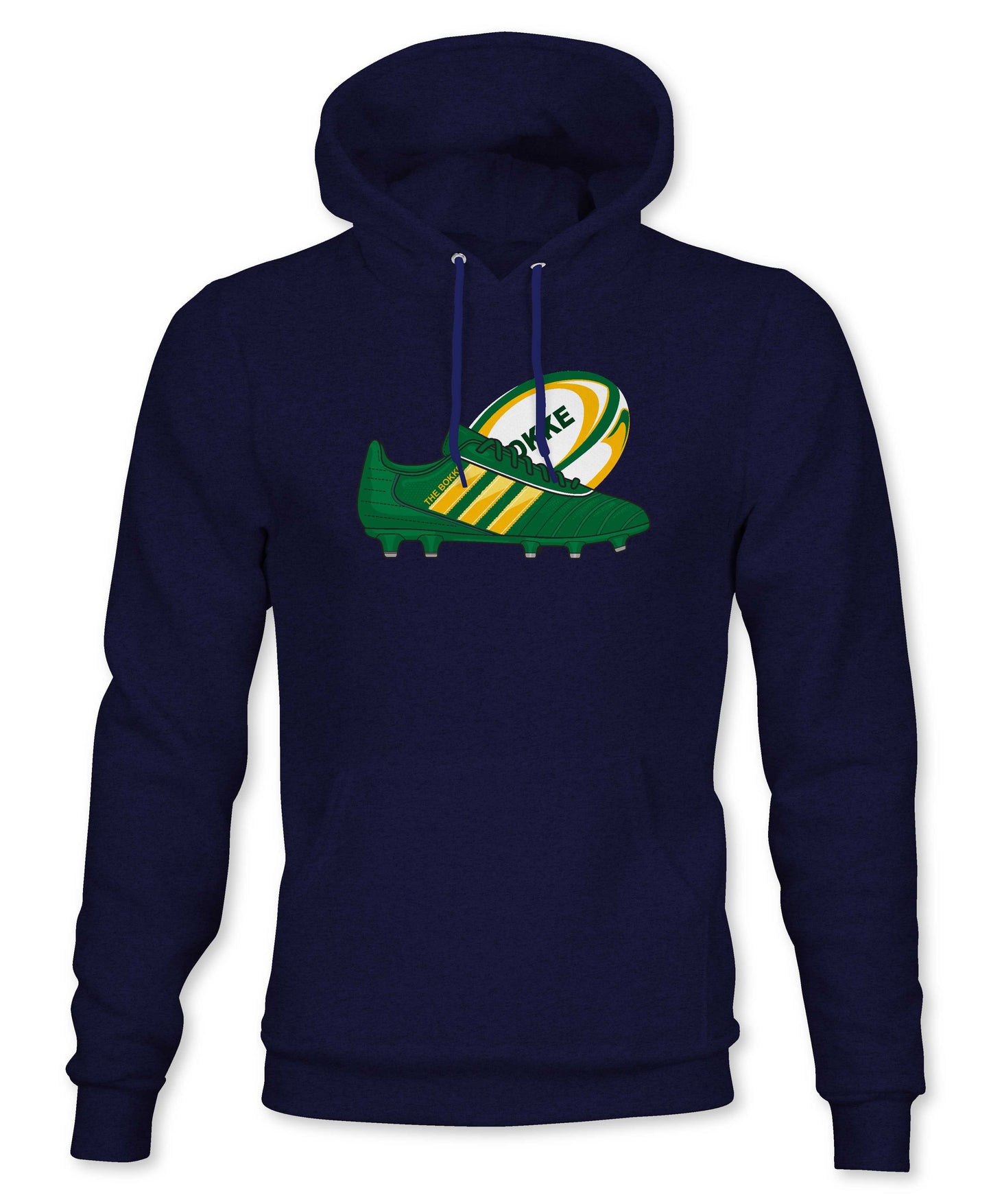 Premium South African Rugby Boot & Ball Hoodie