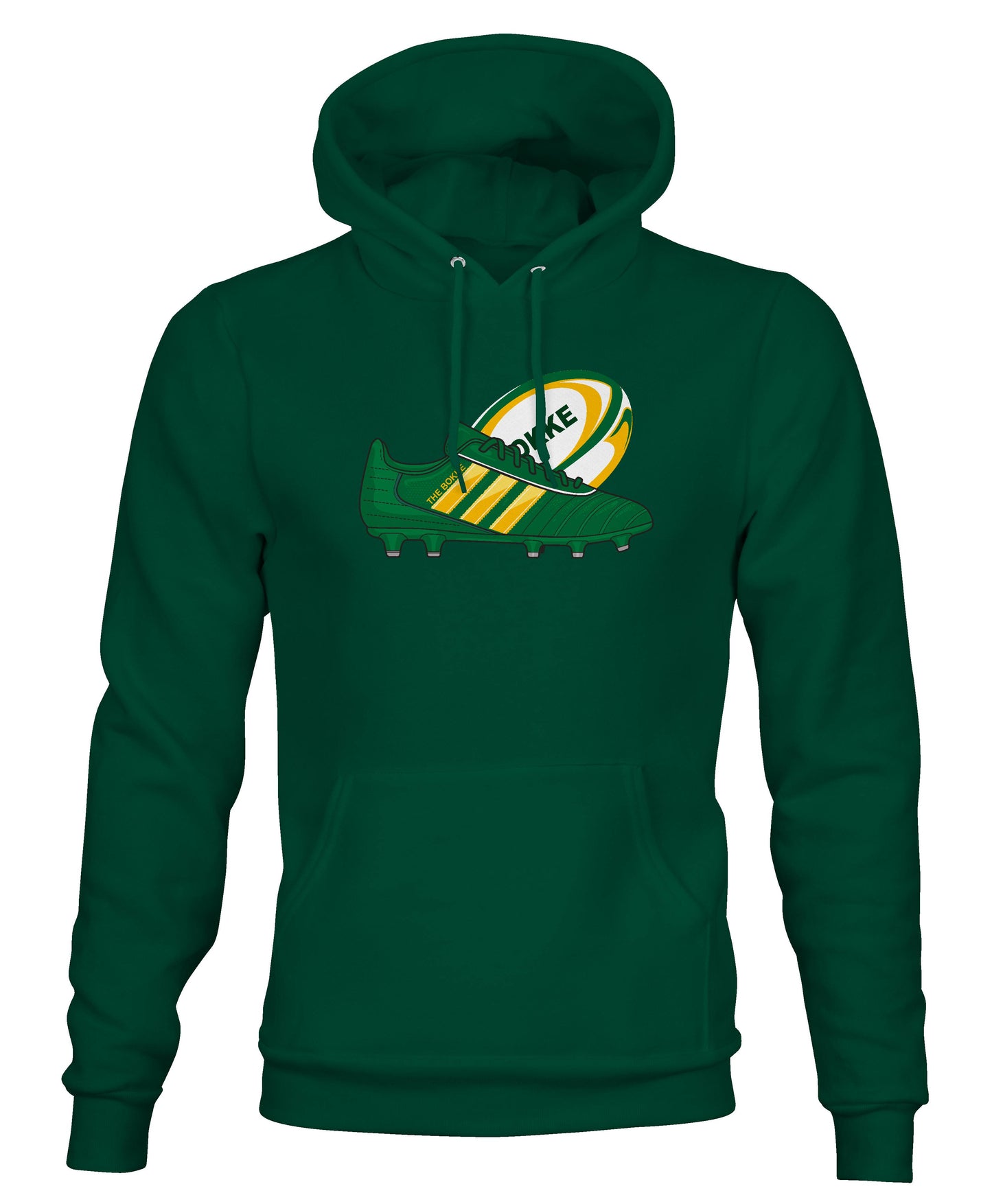 Premium South African Rugby Boot & Ball Hoodie