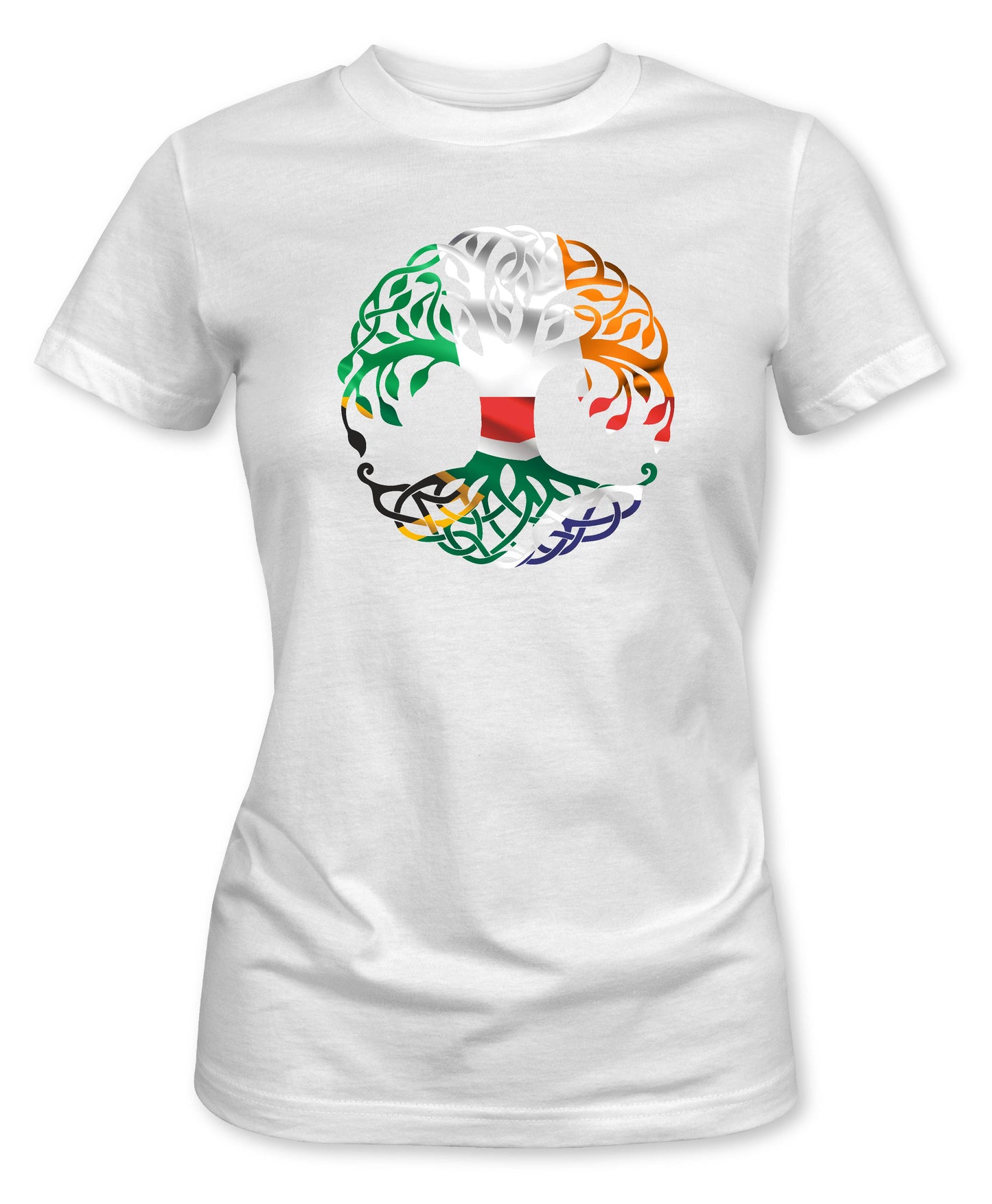 Ladies Fit SA/Ireland Tree of Life T-Shirt