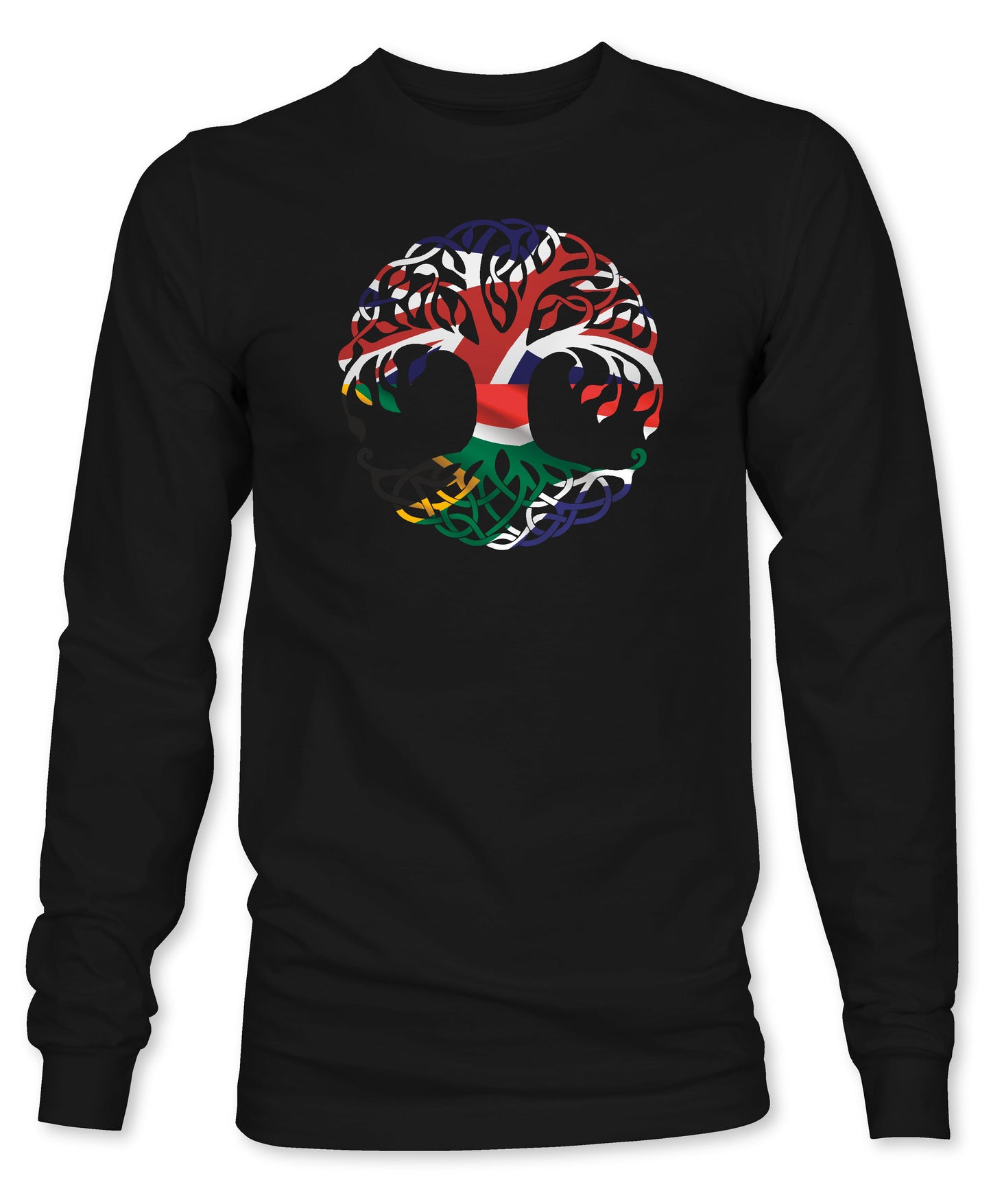 Unisex SA/UK Tree of Life Long Sleeve T-Shirt