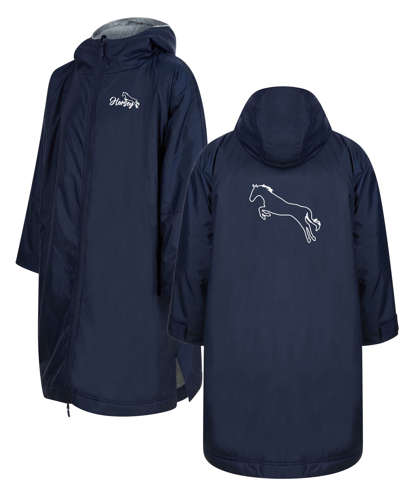 Adults - Front & Rear Embroidered All Weather Robe