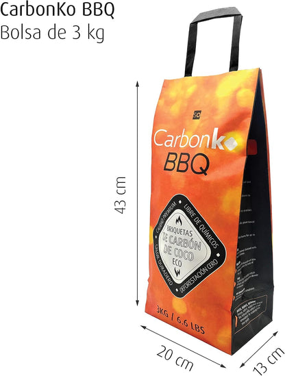 PureBraai - Premium Coconut Shell Briquettes 3kg & 12kg