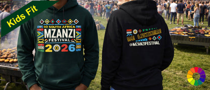 KIDS - Mzanzi Festive Big Front & Be Lekker Hoodie