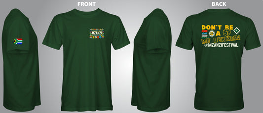 Mzanzi Festival 2026 - Left Breast & Rear BOX T-Shirt