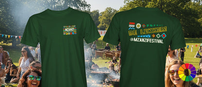 Mzanzi Festival 2026 - Left Breast & Rear BE LEKKER T-Shirt