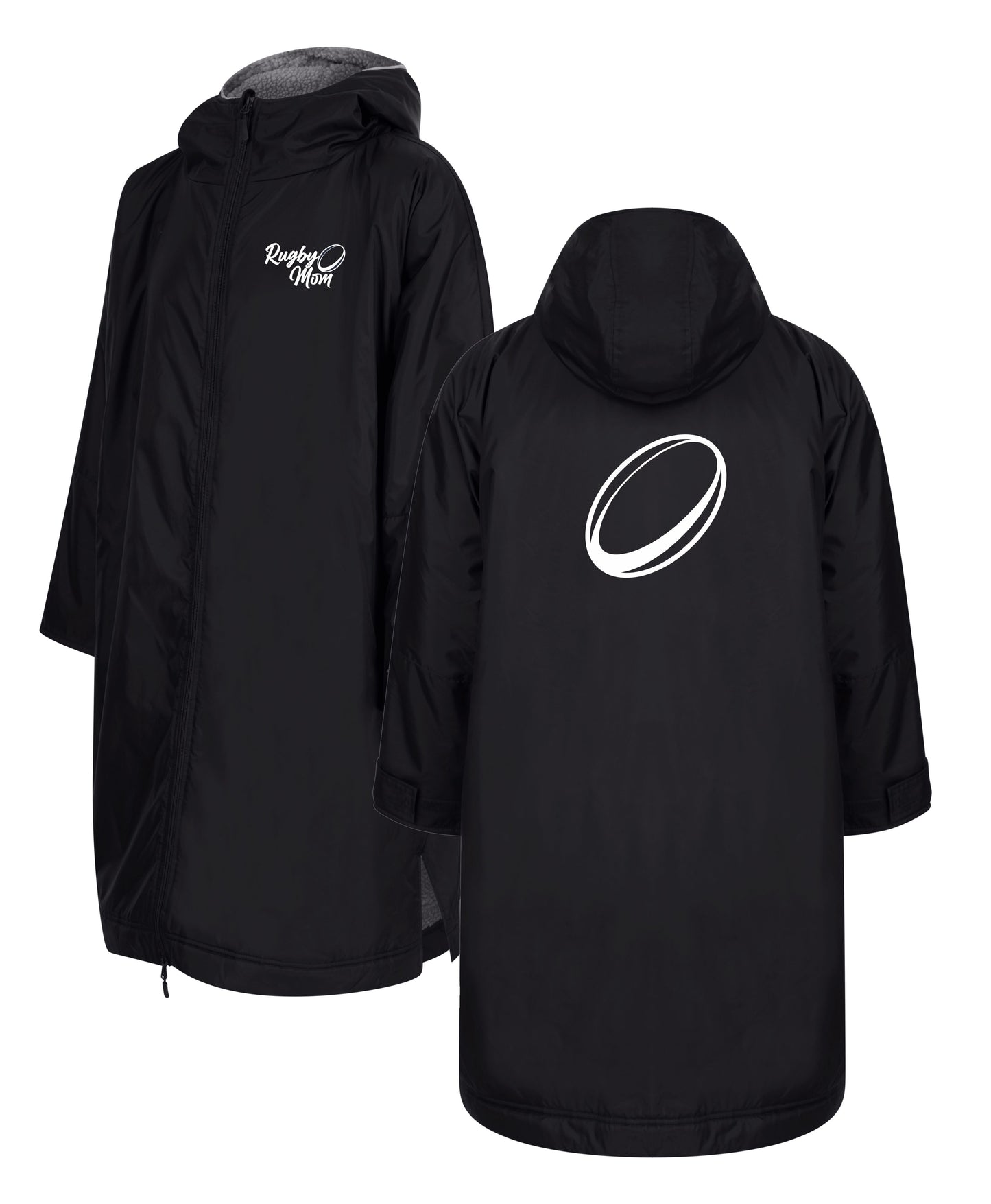 Adults - Front & Rear Embroidered All Weather Robe