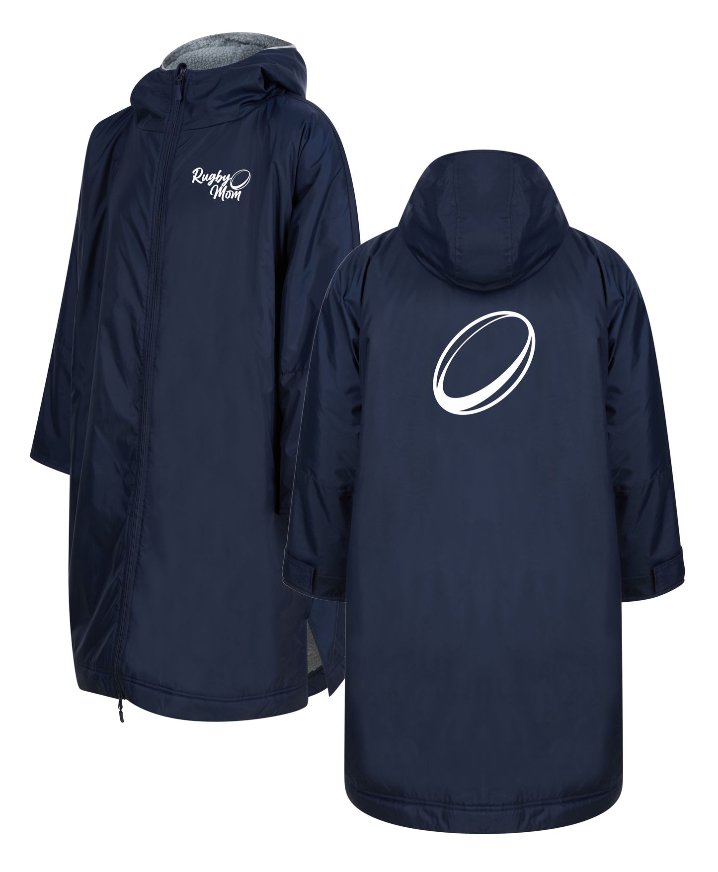 Adults - Front & Rear Embroidered All Weather Robe