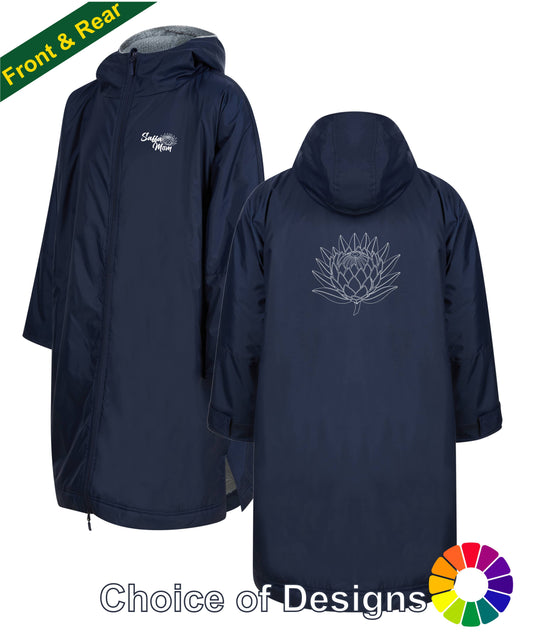 Adults - Front & Rear Embroidered All Weather Robe