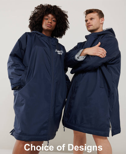 Adults - Front & Rear Embroidered All Weather Robe