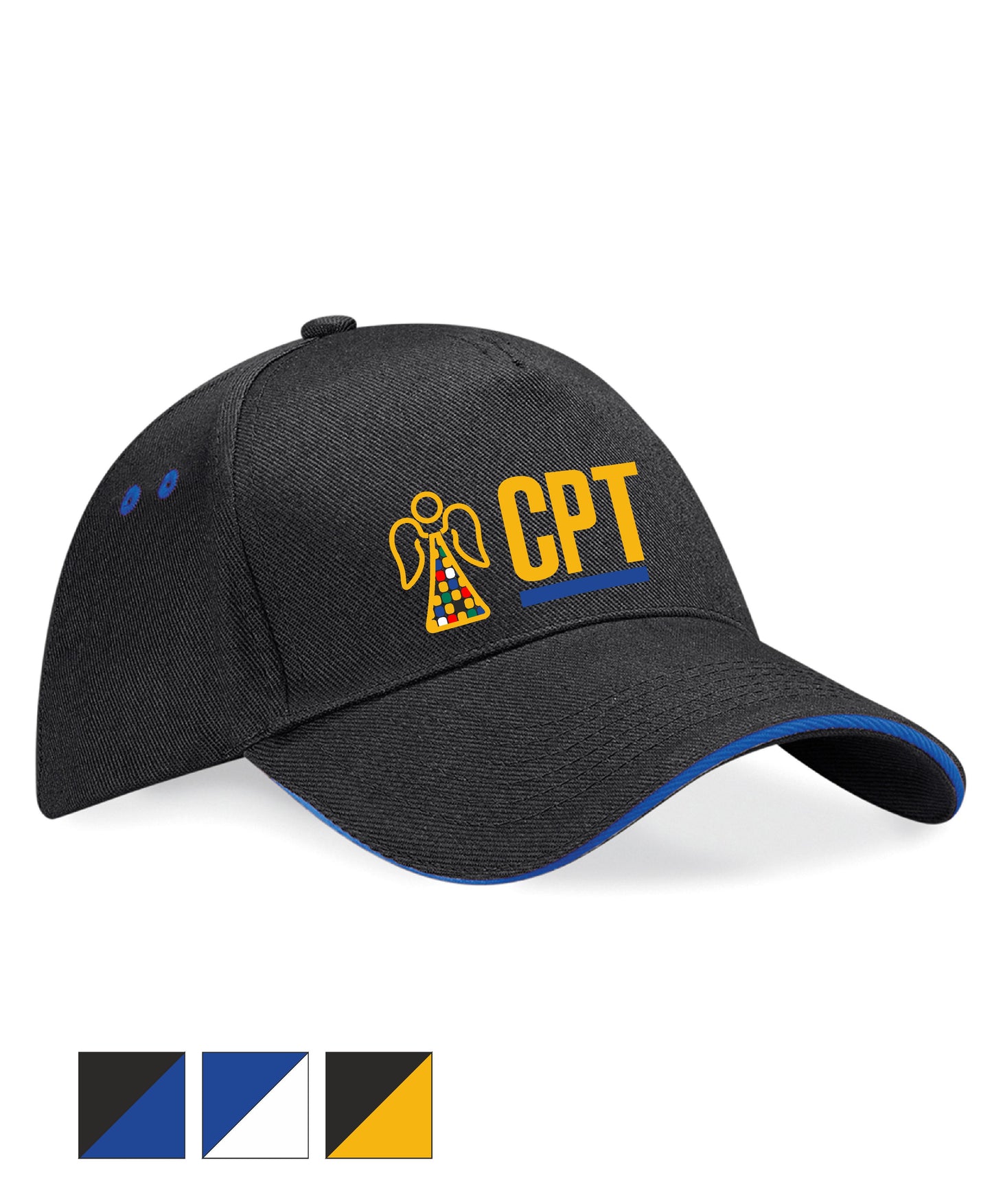 Baseball Cap with Angel Logo & Your City Code