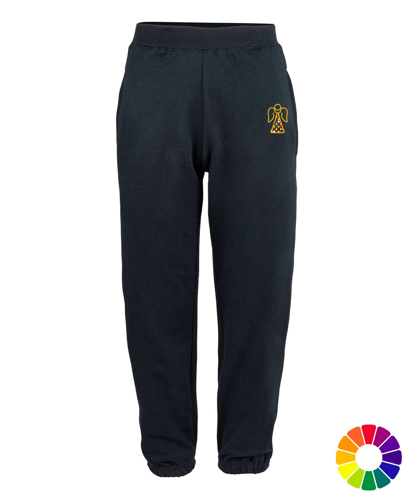 Angel Embroidered Jogging Bottoms [XS to 2XL]