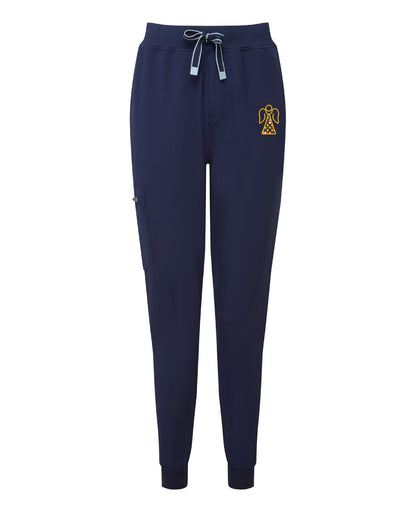 Angel Embroidered Ladies Stretch Jogger Pants [XS to 3XL]