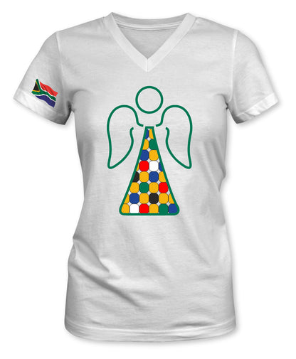 V-Neck Ladies Fit Angel T-Shirt
