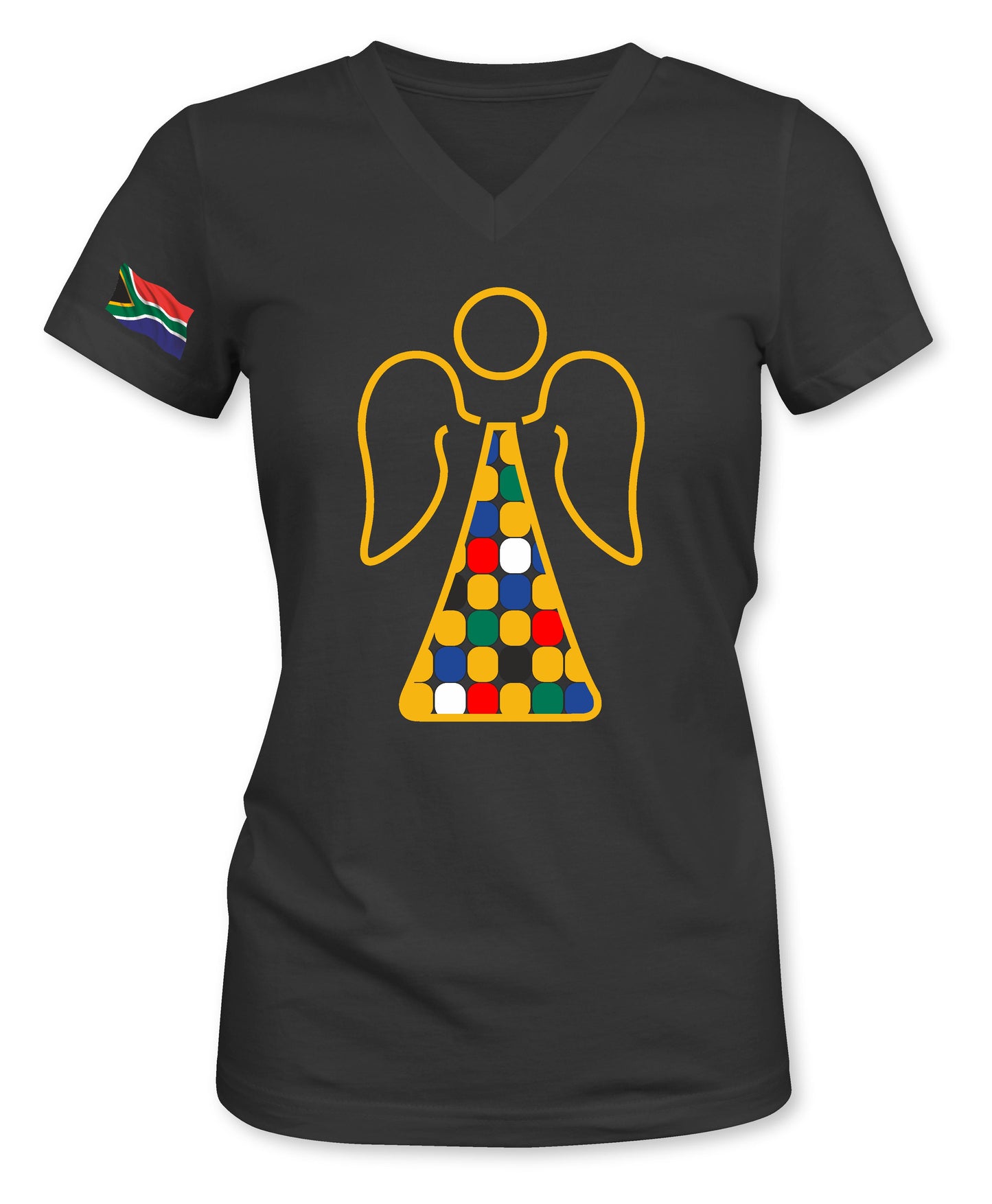 V-Neck Ladies Fit Angel T-Shirt