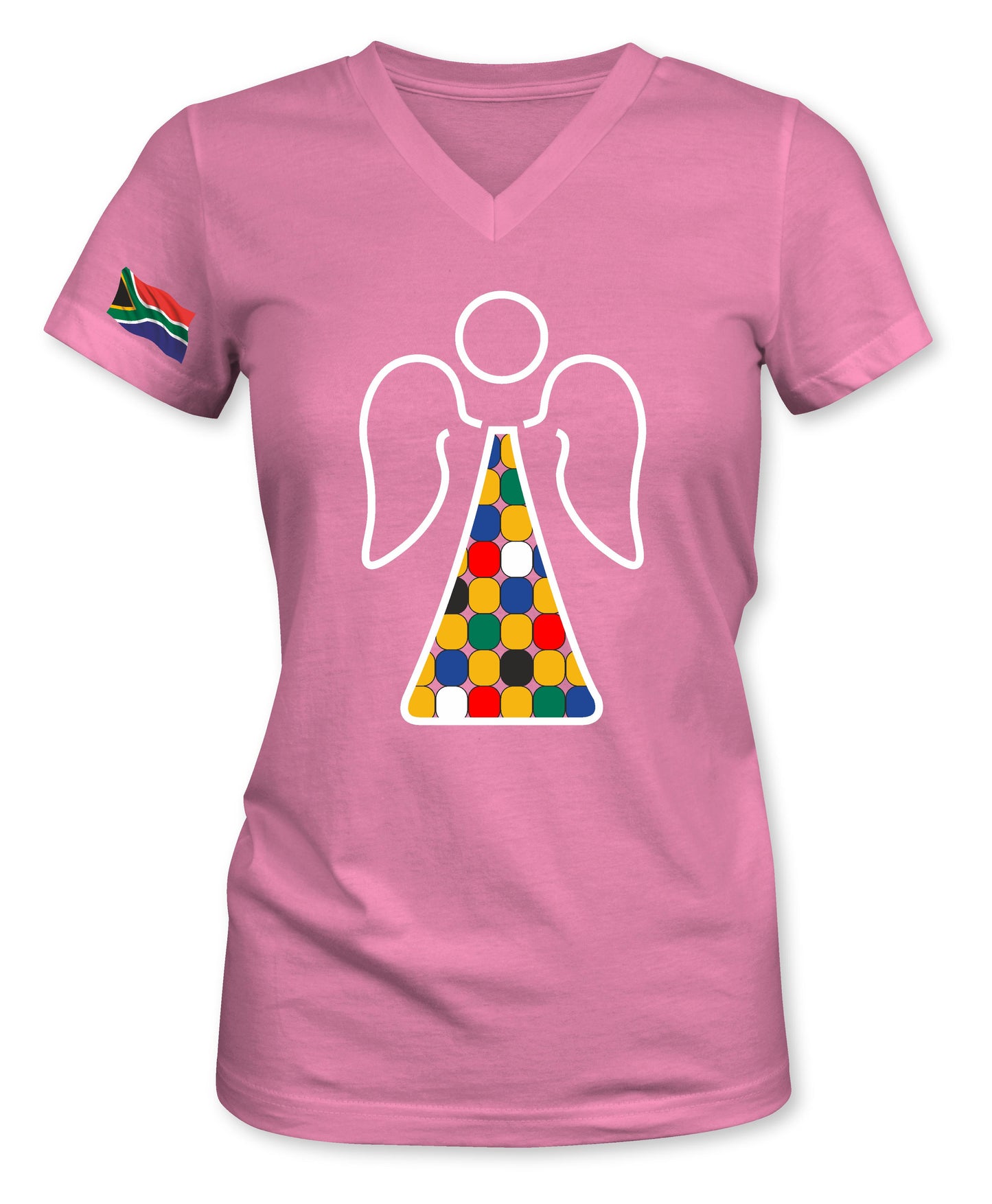 V-Neck Ladies Fit Angel T-Shirt