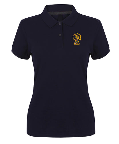 Angel Embroidered Ladies Fit Polo Shirt [XS to 4XL]