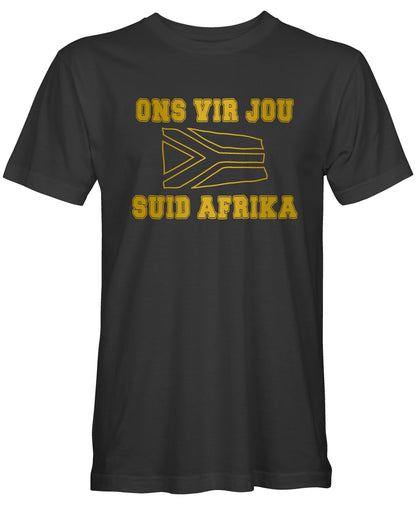 Unisex Fit Ons Vir Jou Suid Afrika T-Shirt