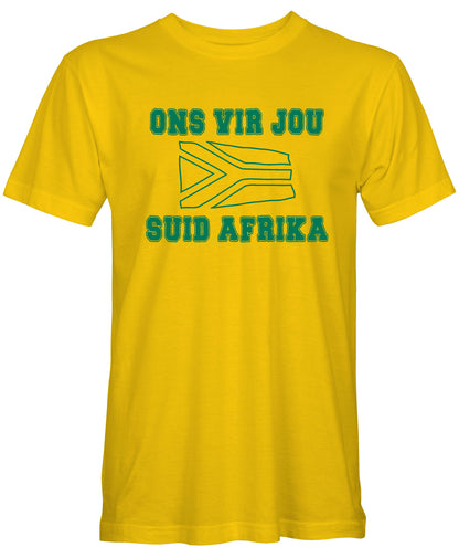 Mens / Unisex Ons Vir Jou Suid Afrika T-Shirt