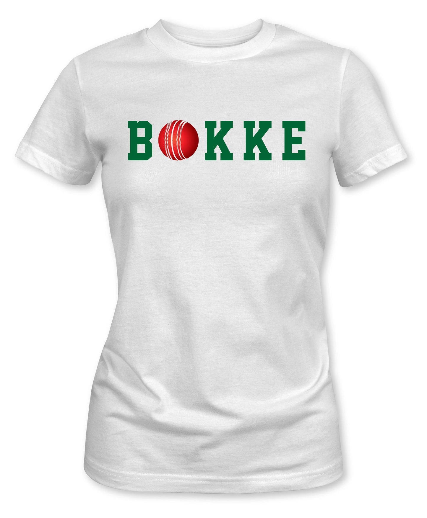 Ladies Fit Bokke Cricket T-Shirt