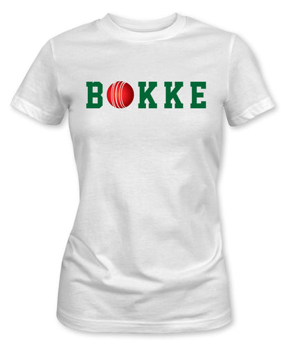 Ladies Fit Bokke Cricket T-Shirt