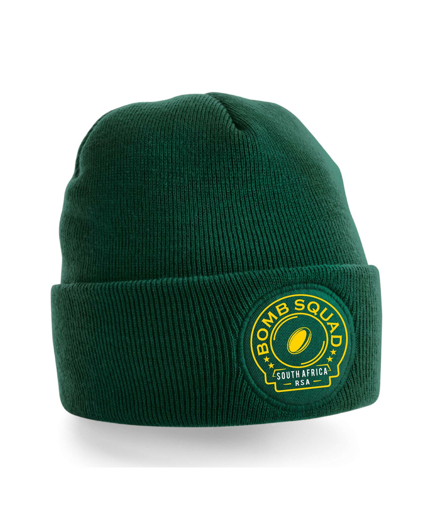 Bomb Squad Logo Printed Beanie