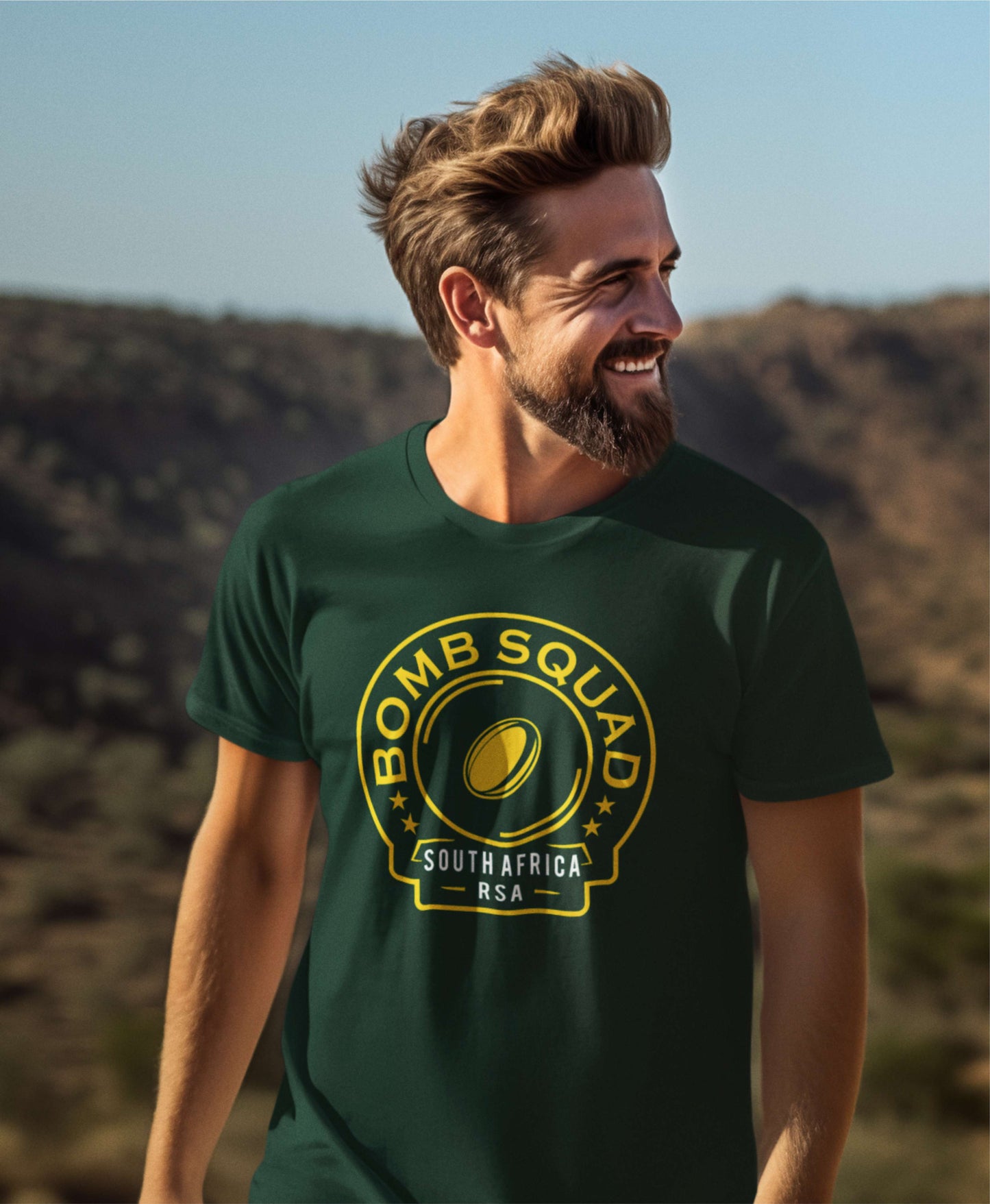 Mens Bomb Squad Logo T-Shirt