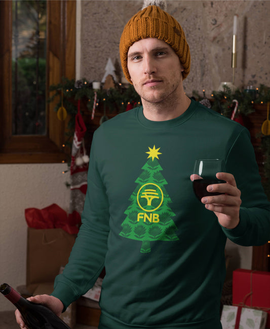 Christmas Tree Rugby Protea Sweatshirt