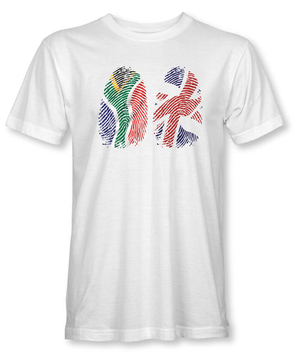 Unisex SA/UK Dual Fingerprints T-Shirt
