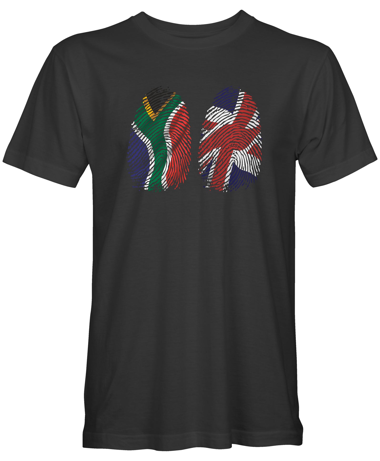 Unisex SA/UK Dual Fingerprints T-Shirt