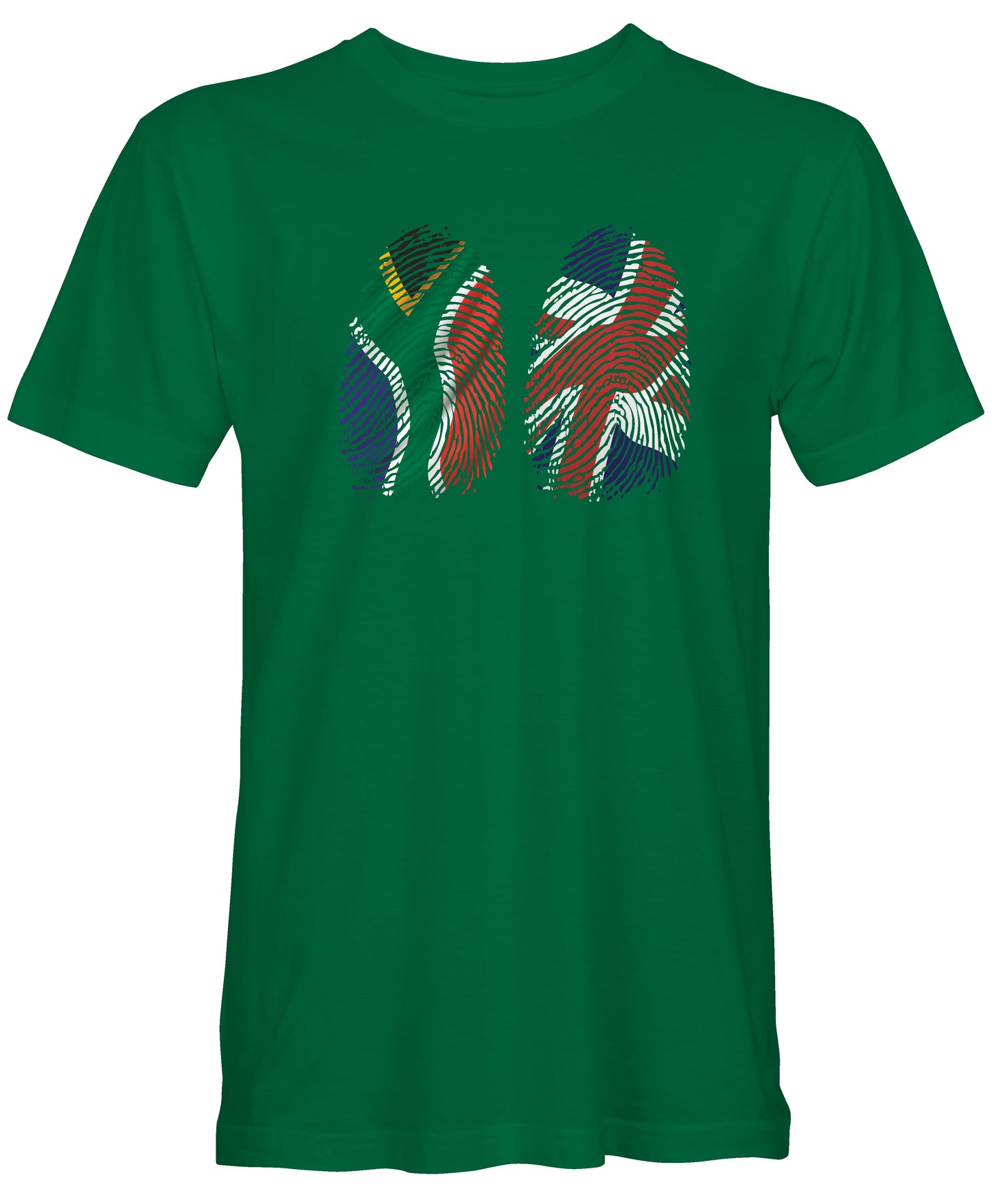 Unisex SA/UK Dual Fingerprints T-Shirt