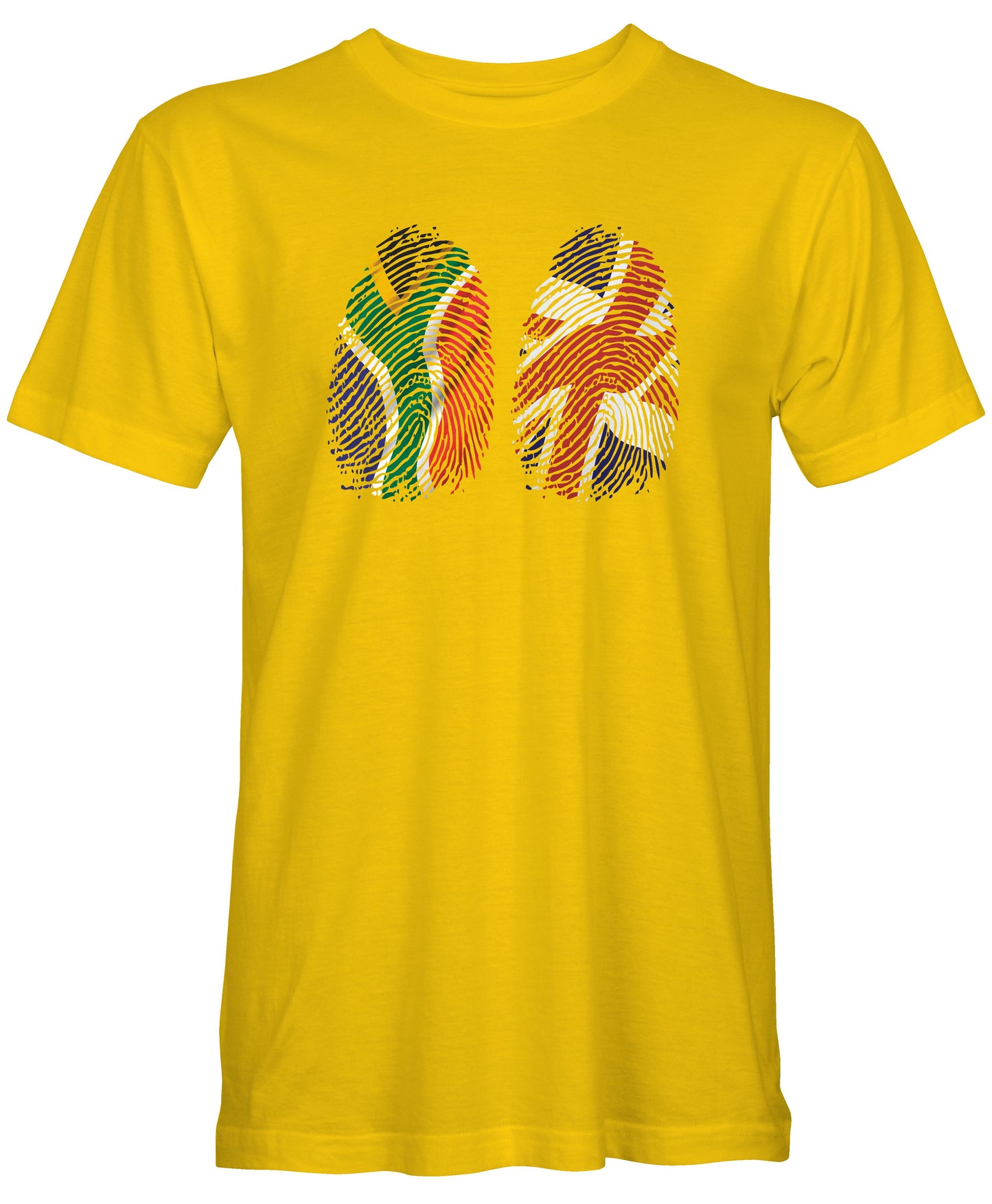 Unisex SA/UK Dual Fingerprints T-Shirt