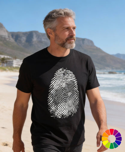 South Africa Fingerprint Map T-Shirt