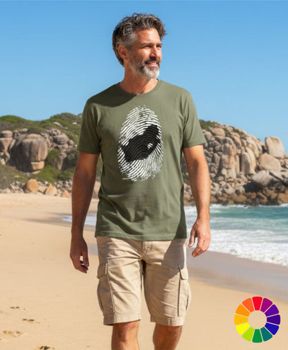 South Africa Fingerprint Map T-Shirt