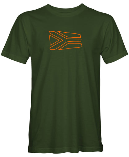 Mens / Unisex Arty South African Flag T-Shirt